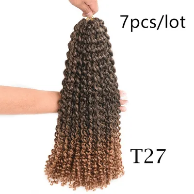 Passion Twist Crochet Braids Spring Twist Hair Extensions A 7Pcs - Shop at LoveMi