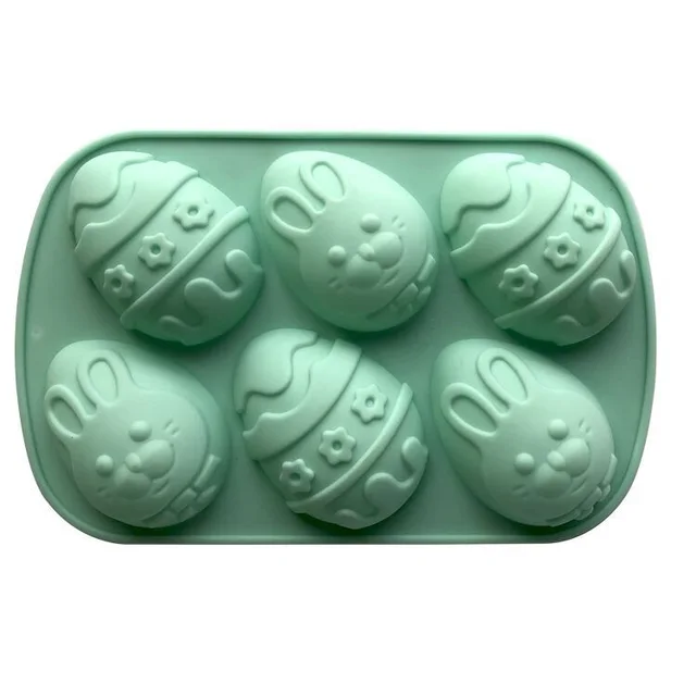 Easter Day Egg Shape Silicone Mold Gummy Animal Fondant Chocolate Candy Mould Cake Baking Decorating Tools Kitchen Bake Tool Green - Shop at LoveMi