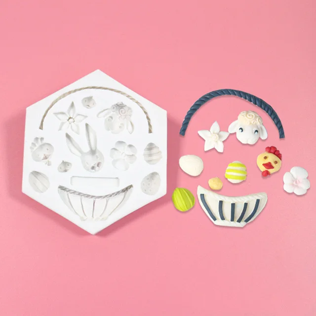 Silicone Mold Fondant Chocolate Candy Soap Easter Christmas Mould Oven Steam Useful Cake Decorating Tools Resin - Shop at LoveMi