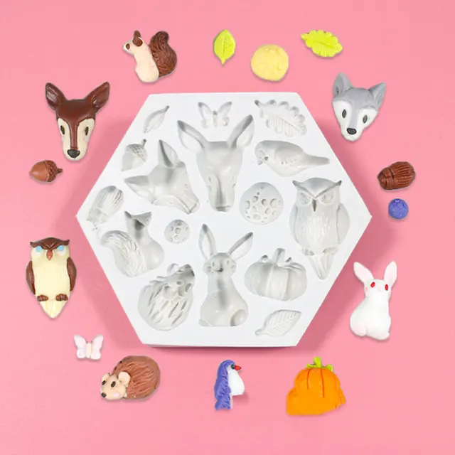 Silicone Mold Fondant Chocolate Candy Soap Easter Christmas Mould Oven Steam Useful Cake Decorating Tools Resin - Shop at LoveMi
