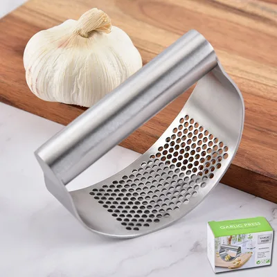 Garlic Press for Kitchen Pounding Garlic Ring Manual B - Shop at LoveMi