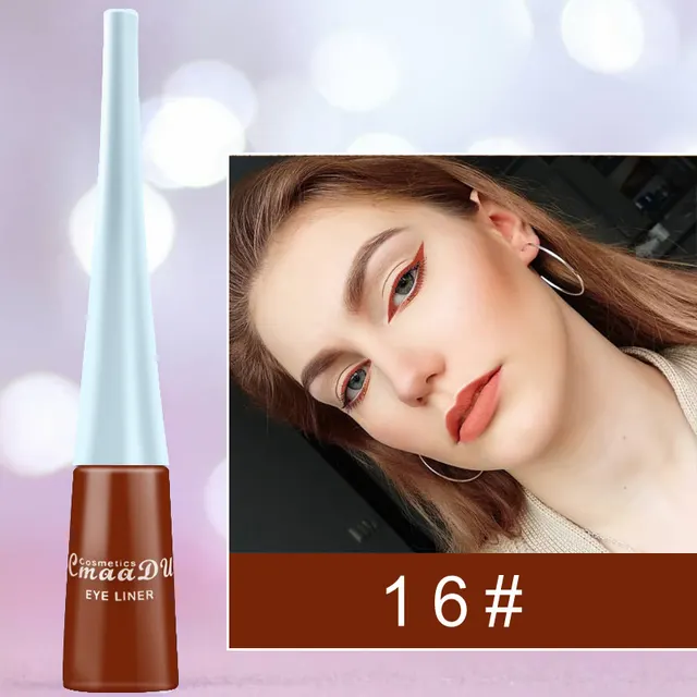Colored Eyeliner Matte Quick Dry Liquid Eyeliner P - Shop at LoveMi