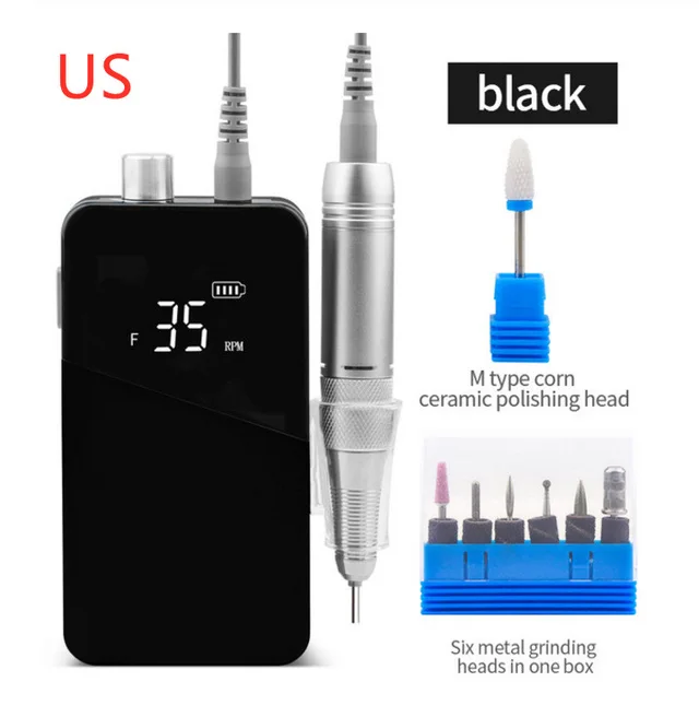 New Style Nail Polisher Nail Remover Tool Black - Shop at LoveMi