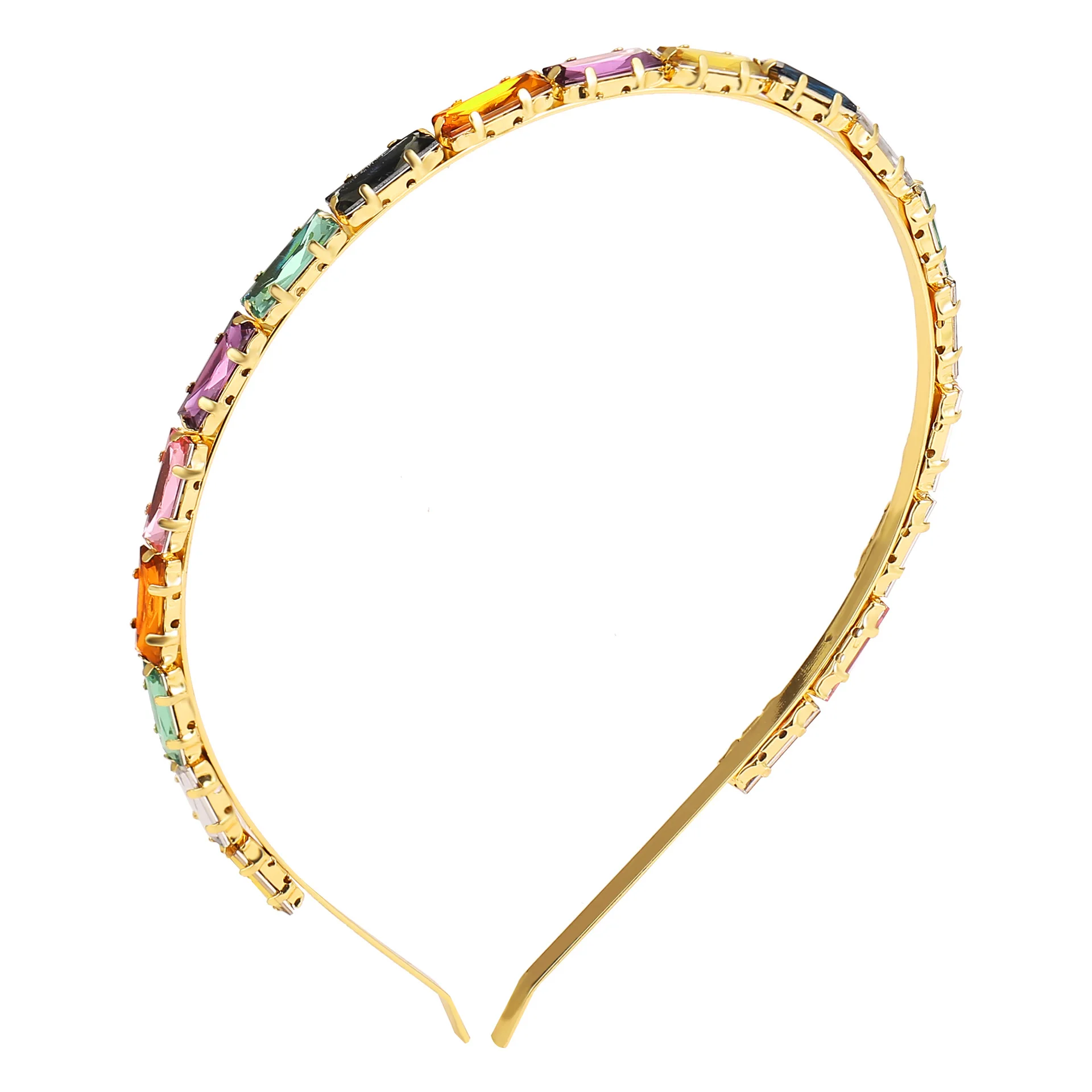 Hair Band Glass Drill All-Match Fine-Edge Temperament Hair Accessories - Colorful