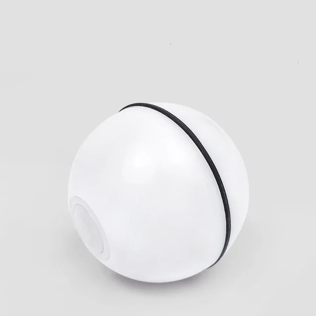 LED Laser Electronic Rolling Pet Funny Cat Toy Ball White - Shop at LoveMi