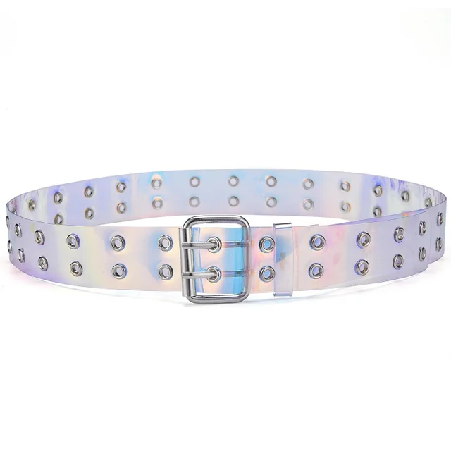 Europe And The United States Versatile Trend Men's And Women's Double Eye Belt Colorful - Shop at LoveMi
