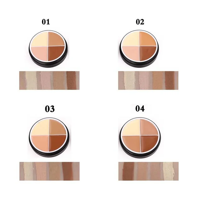 Nuo Foundation Cream Four Color Concealer Toning Cosmetics - Shop at LoveMi