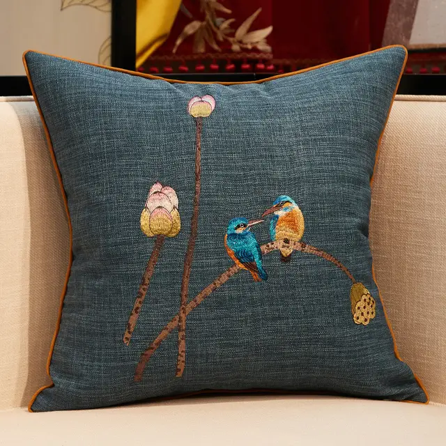 Throw Pillow Sofa Cover Pillow Without Core Dark Grey - Shop at LoveMi