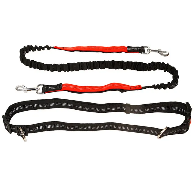 Sports Fitness Reflective Elastic Pet Running Traction Belt - Shop at LoveMi