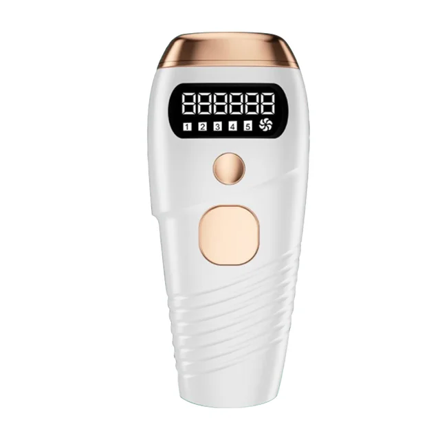 Women Painless Laser Epilator Permanent Hair Removal Device White - Shop at LoveMi