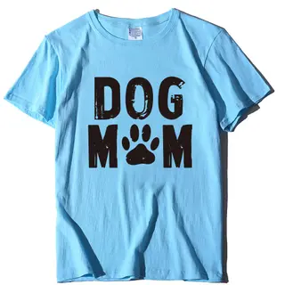 O-neck Loose Summer T-shirt Beautiful Top Casual Women's Clothing - Sky Blue