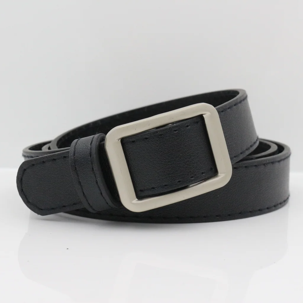 All-Match Korean Retro Fashion Decoration Casual Belt - Black