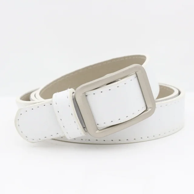 All Match Korean Retro Fashion Decoration Casual Belt White - Shop at LoveMi
