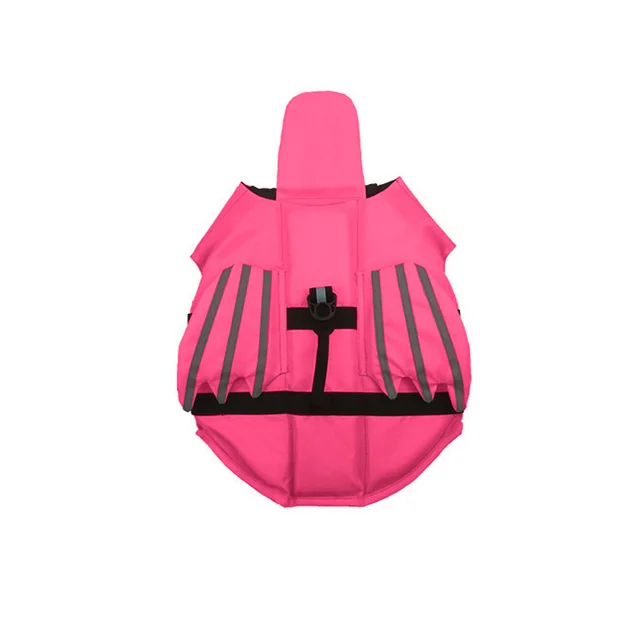 Life Jacket For Pets Reflects Light For Outdoor Pets Rose Red - Shop at LoveMi