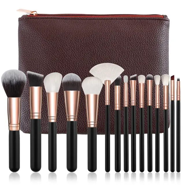 Makeup Brush Set Full Set Of Makeup Tools Brown - Shop at LoveMi