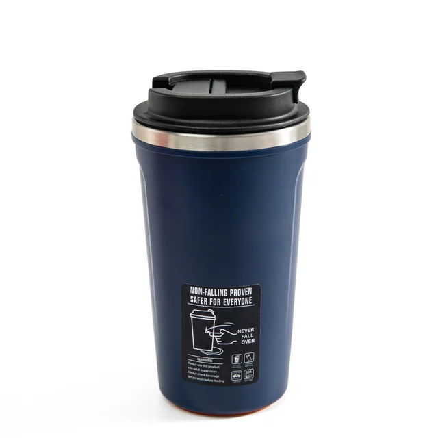 Coffee Cup Without Pouring Suction Cup, Customizable Gift Cup Without Pouring Cup Dark Blue - Shop at LoveMi