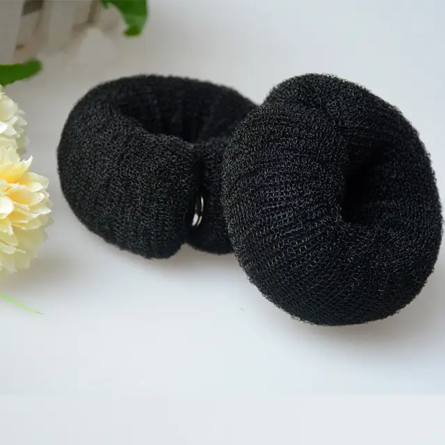 Long Buckle Nylon Hair Tie Ladies Black - Shop at LoveMi