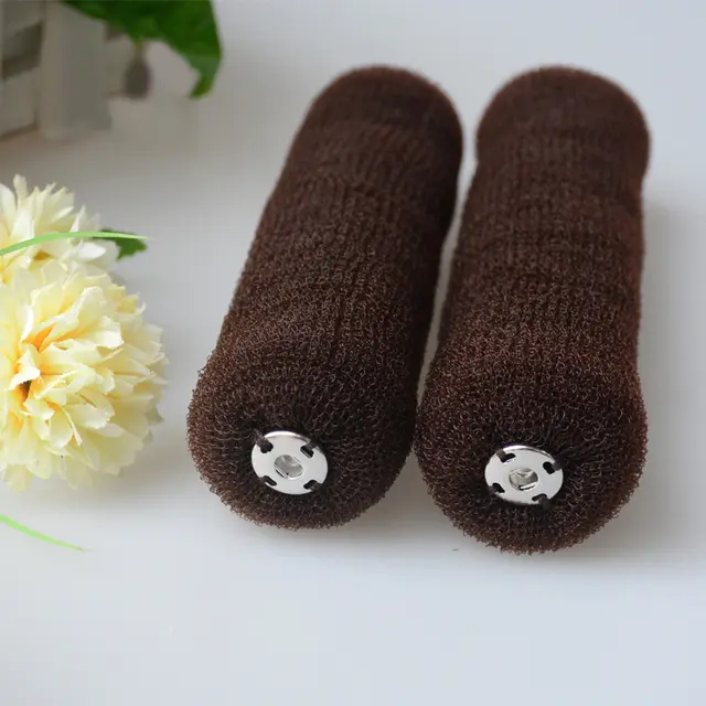 Long Buckle Nylon Hair Tie Ladies Brown - Shop at LoveMi