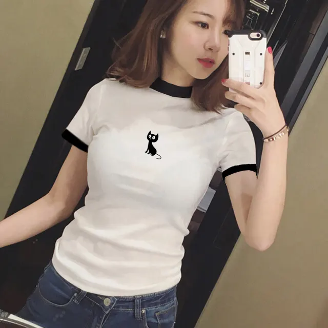 Short Sleeved Shirt Body With Loose Base Shirt H - Shop at LoveMi