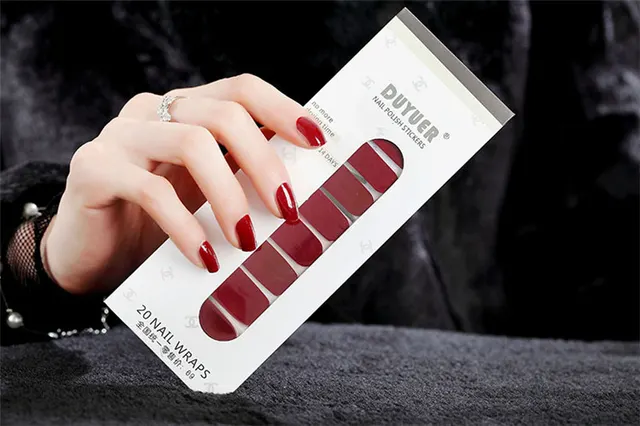 3D Nail Art Patch Nail Polish Sticker Finished Foot Nail Sticker B - Shop at LoveMi