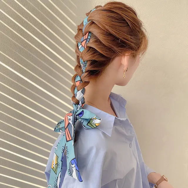 Going Out In Autumn And Winter To Tie The Hair Ribbon C - Shop at LoveMi