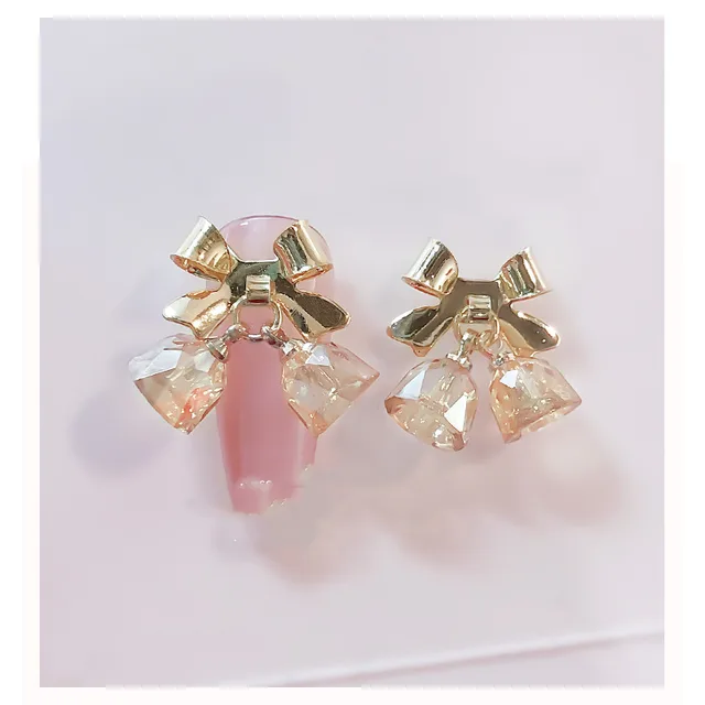 Transparent Symphony Bowknot Wind Chime Metal Decoration - Shop at LoveMi