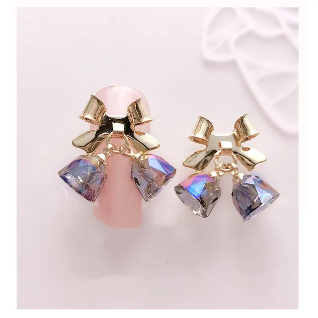 Transparent Symphony Bowknot Wind Chime Metal Decoration - Shop at LoveMi