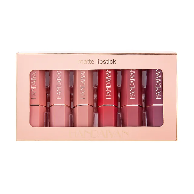 Matte Matte Lipstick Gift Box Set Non stick Cup Lipstick Lipstick - Shop at LoveMi