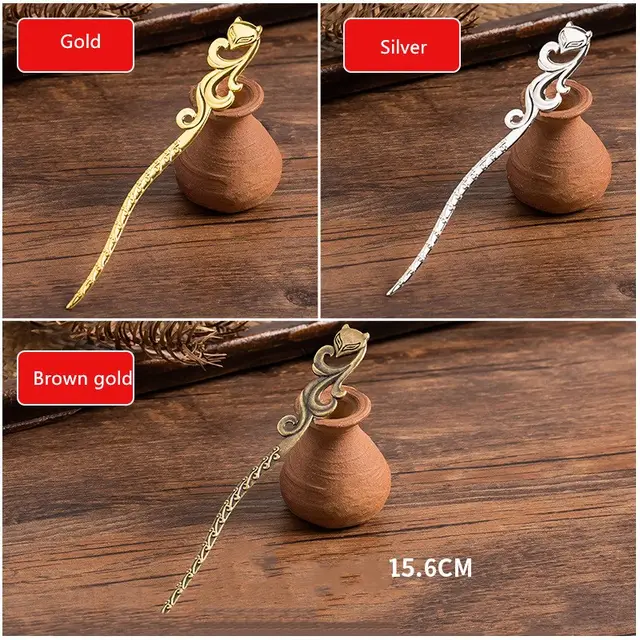 Handmade Step By Step Hairpin Hairpin Material Classical Alloy Hairpin Accessories - Shop at LoveMi