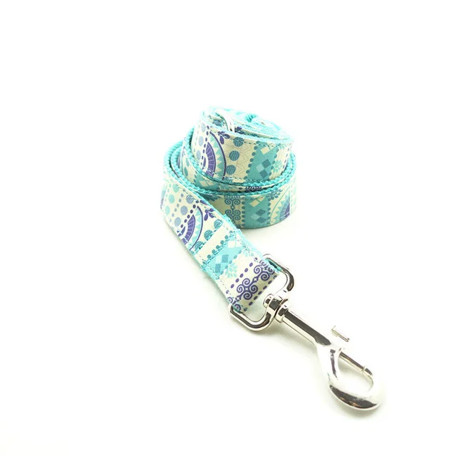 Pet Supplies Handmade Dog Collar Leash Blue - Shop at LoveMi