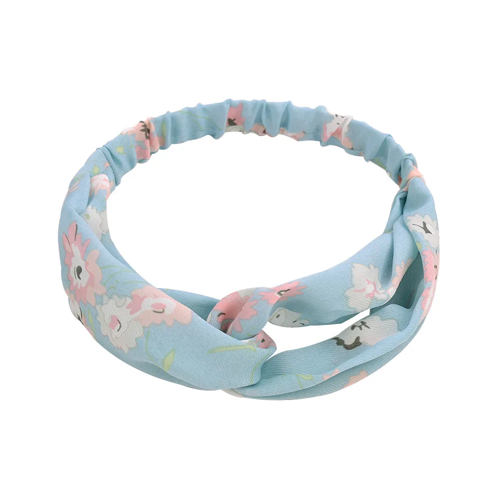 Korean Style Cross Elastic Headband Yoga Headband Headband Hair - G - View 1