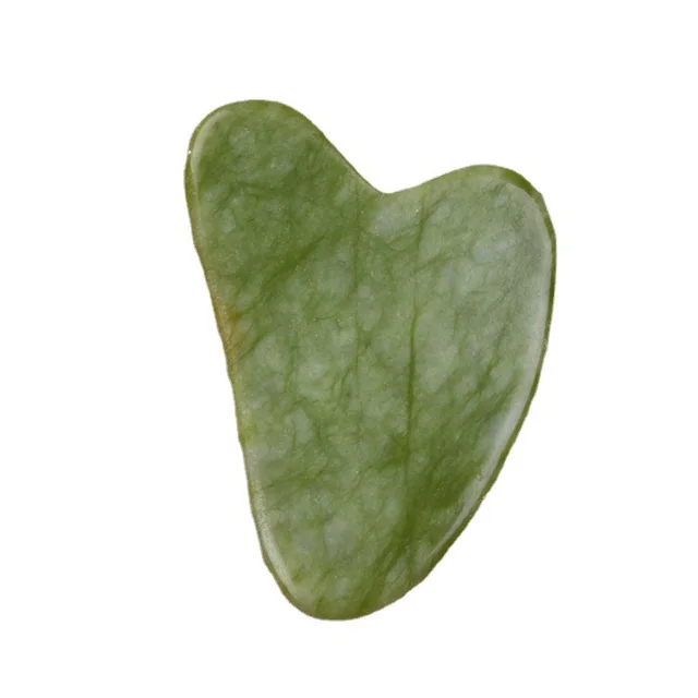 Jade Scraping Tablets Jade Scraping Massager Green Heart - Shop at LoveMi