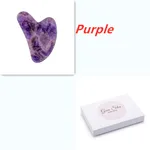 Jade Scraping Tablets Jade Scraping Massager - Pruple Carton Packing