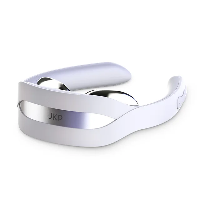 Neck Cervical Vertebra Massager Health Care Heating Pain Relief Tool Rechargeable Cervical Vertebra Physiotherapy White - Shop at LoveMi