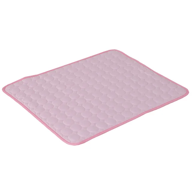 Summer Cooling Mats Blanket Ice Bed Pet Dog For Dogs Cats Pink 2 - Shop at LoveMi