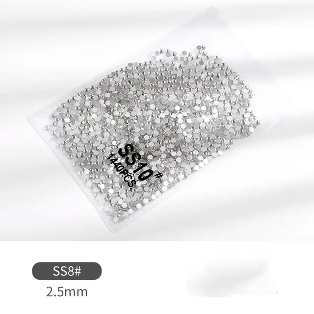 Transparent Rhinestones 1440 Diy Mobile Phone Case Stickers J - Shop at LoveMi