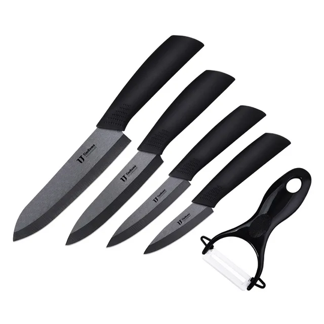 3 4 5 6 Inch Ceramic Fruit Knife Ceramic Melon Planer Set Black - Shop at LoveMi
