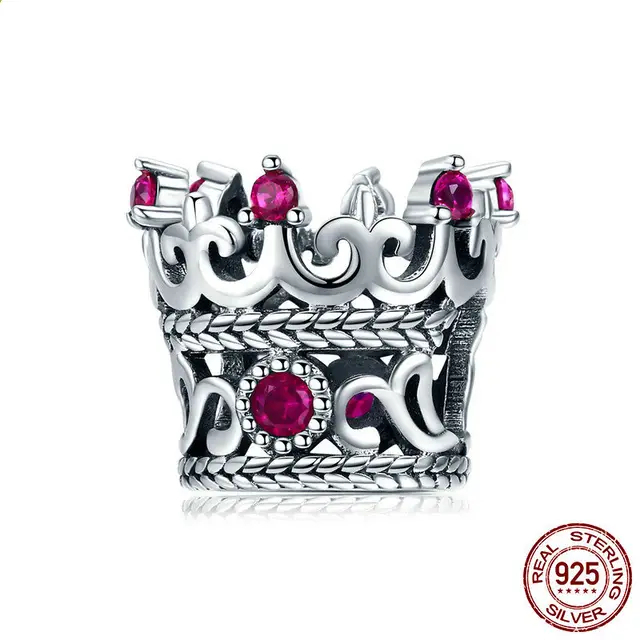Sterling Silver DIY Accessories S925 Queen Laurel Pendant Silver - Shop at LoveMi