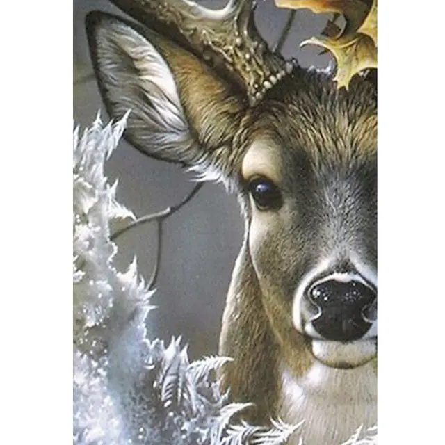 Diamond Painting Diy Elk Handmade European Modern Decorative Painting Round - Shop at LoveMi