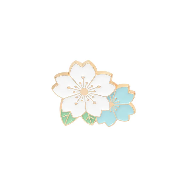 New Creative Cartoon Cherry Blossom Brooch - Shop at LoveMi