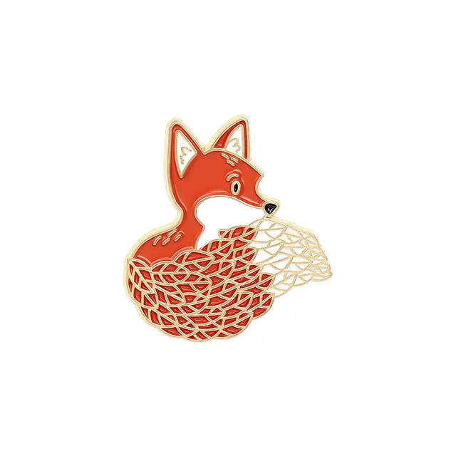 Cartoon Animal Brooch Cute Accessory Medal - Shop at LoveMi