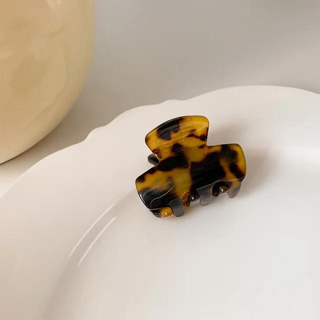 Vintage French Hairpin, Hair Clip, Exquisite Clip Top Clip Brown - Shop at LoveMi