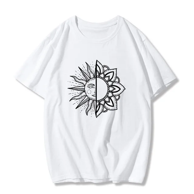 Sun And Moon Graphic Novelty Funny G - Shop at LoveMi