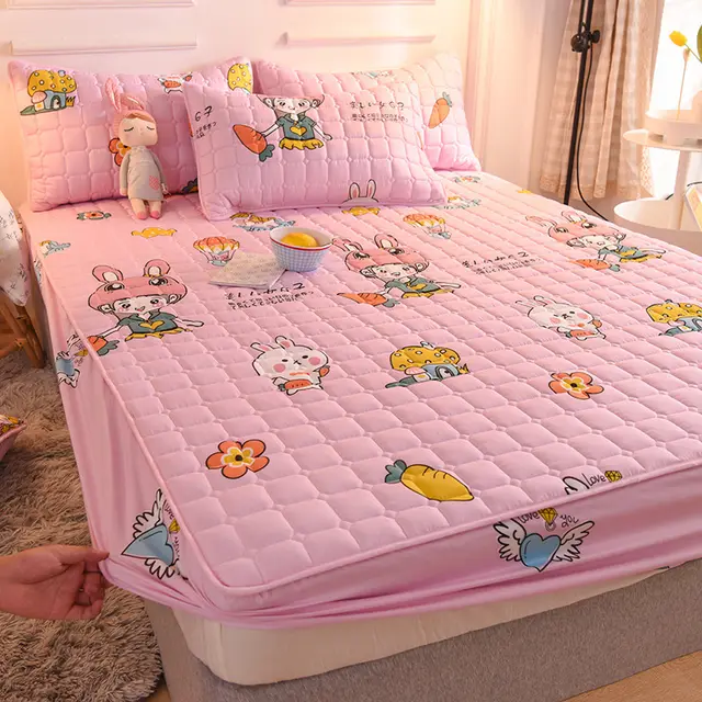 Thin Mattress Dustproof Protection Bed Cover Full Package J - Shop at LoveMi