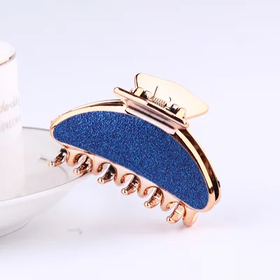 Japanese And Korean Simple Hairpin Matte Adult Lady Hair Scratch Blue - Shop at LoveMi