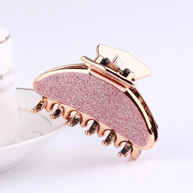 Japanese And Korean Simple Hairpin Matte Adult Lady Hair Scratch Purple - Shop at LoveMi