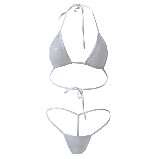 Three Point Bikini Real Temptation Suit White - Shop at LoveMi