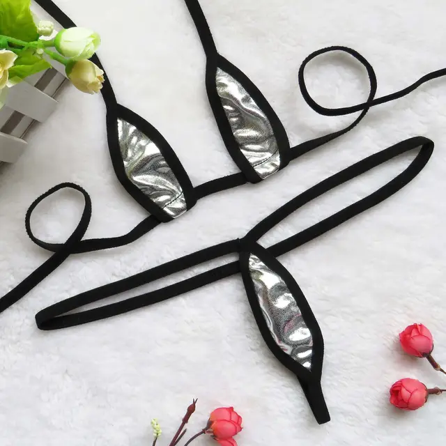 Sexy Lingerie Sexy Female Swimsuit Silver - Shop at LoveMi