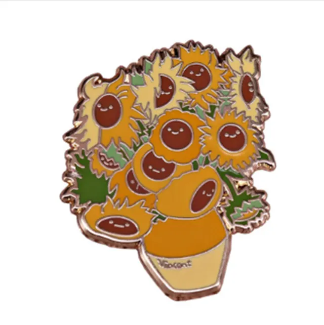 Cartoon Brooch Creative Metal Badge Pin Fixed Clothes - Shop at LoveMi