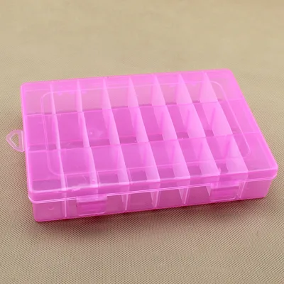 Removable Plastic Box Jewelry Accessories Box Rose Red - Shop at LoveMi